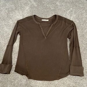 Free people long sleeve top